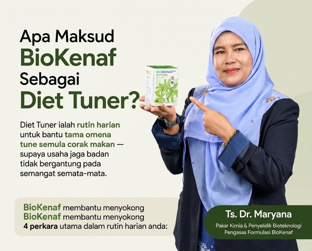 Apa Maksud BioKenaf Sebagai Diet Tuner