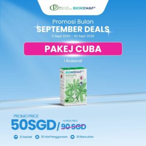 PAKEJ CUBA ( 1 KOTAK )